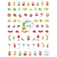 Sticker decor unghii CA-062